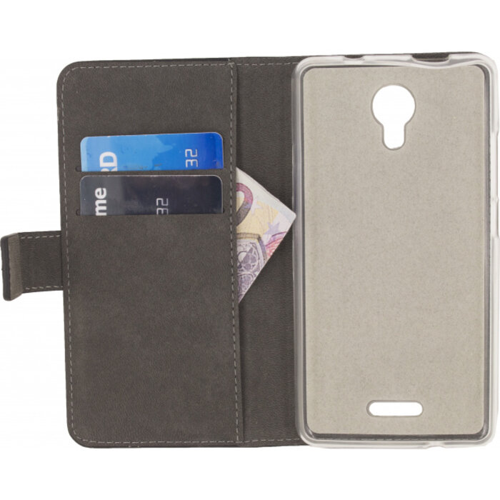 Mobilize Mobilize Classic Gelly Wallet Book Case Wiko Jerry 2 Black