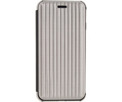 Mobilize Mobilize Elegant Book Case Apple iPhone X/Xs Silver
