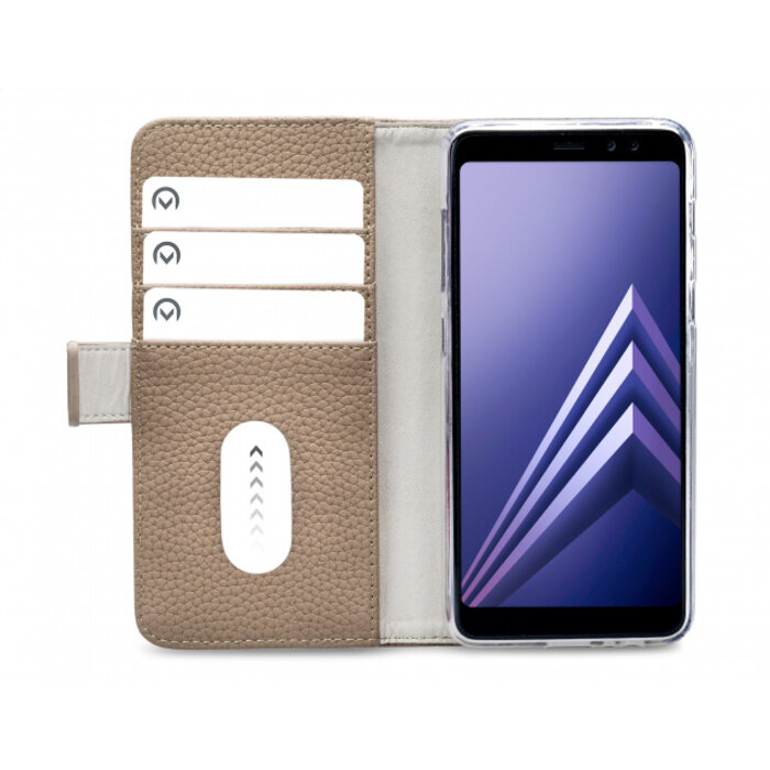 Mobilize Mobilize Elite Gelly Wallet Book Case Samsung Galaxy A8 2018 Taupe