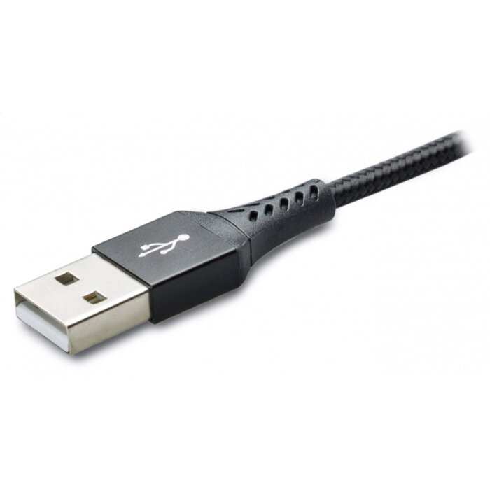 Mobilize Mobilize Strong Nylon Cable 3in1 USB to Micro USB, USB-C, Apple MFi Lightning 1.5m Black