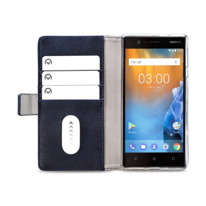 Mobilize Mobilize Elite Gelly Wallet Book Case Nokia 3 Blue