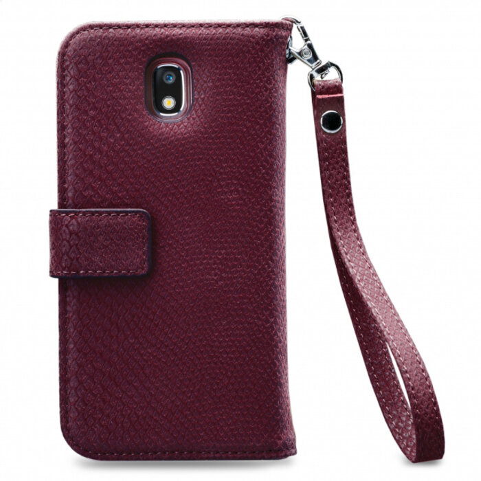 Mobilize Mobilize 2in1 Gelly Zipper Case Samsung Galaxy J5 2017 Bordeaux