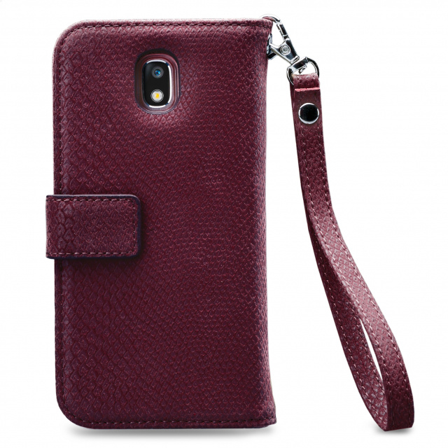 Mobilize Mobilize 2in1 Gelly Zipper Case - Samsung Galaxy J5 2017 - Bordeaux, foto 2 van 6