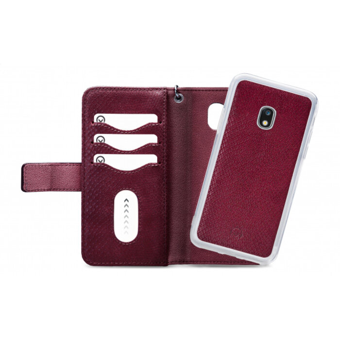Mobilize Mobilize 2in1 Gelly Zipper Case Samsung Galaxy J5 2017 Bordeaux