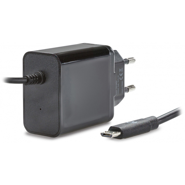 Mobilize Mobilize Thuislader Micro-USB 12W met 1m Kabel - Zwart