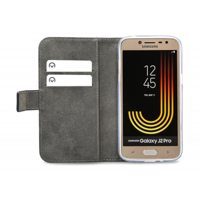 Mobilize Mobilize Classic Gelly Wallet Book Case Samsung Galaxy J2 Pro 2018 Black