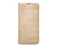 Mobilize Mobilize Premium Gelly Book Case Apple iPhone 6/6S Alligator Peanut Brown