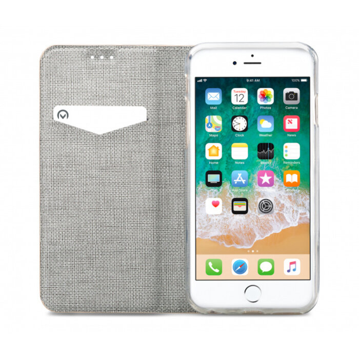 Mobilize Mobilize Premium Gelly Book Case Apple iPhone 6/6S Alligator Peanut Brown
