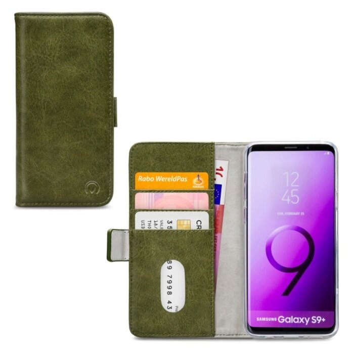 Mobilize Mobilize Elite Gelly Wallet Book Case Samsung Galaxy S9+ Green