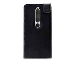 Mobilize Mobilize Classic Gelly Flip Case voor Nokia 6.1 (2018) - Zwart