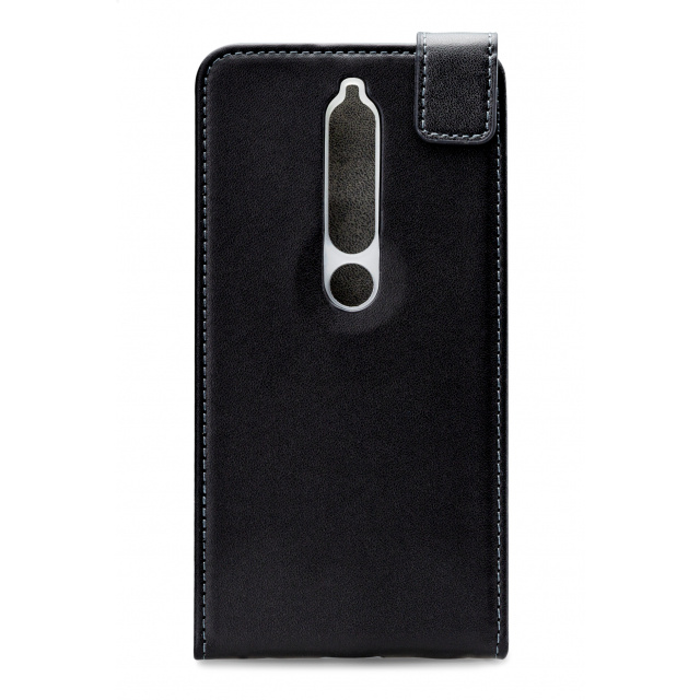 Mobilize Mobilize Classic Gelly Flip Case Nokia 6.1 (2018) - Zwart