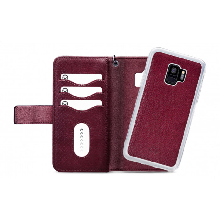 Mobilize Mobilize 2in1 Gelly Zipper Case Samsung Galaxy S9 Bordeaux