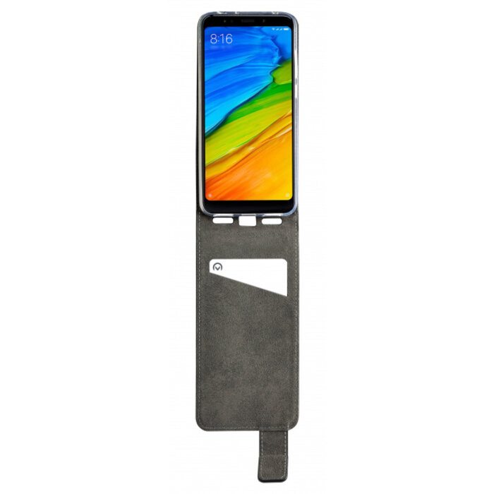 Mobilize Mobilize Classic Gelly Flip Case Xiaomi Redmi 5 Plus Black