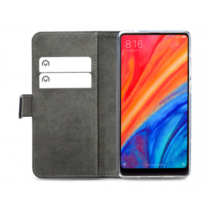 Mobilize Mobilize Classic Gelly Wallet Book Case Xiaomi Mi Mix 2S Black