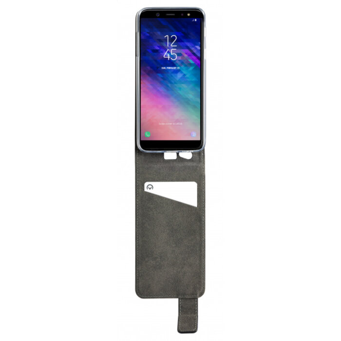Mobilize Mobilize Classic Gelly Flip Case Samsung Galaxy A6+ 2018 Black