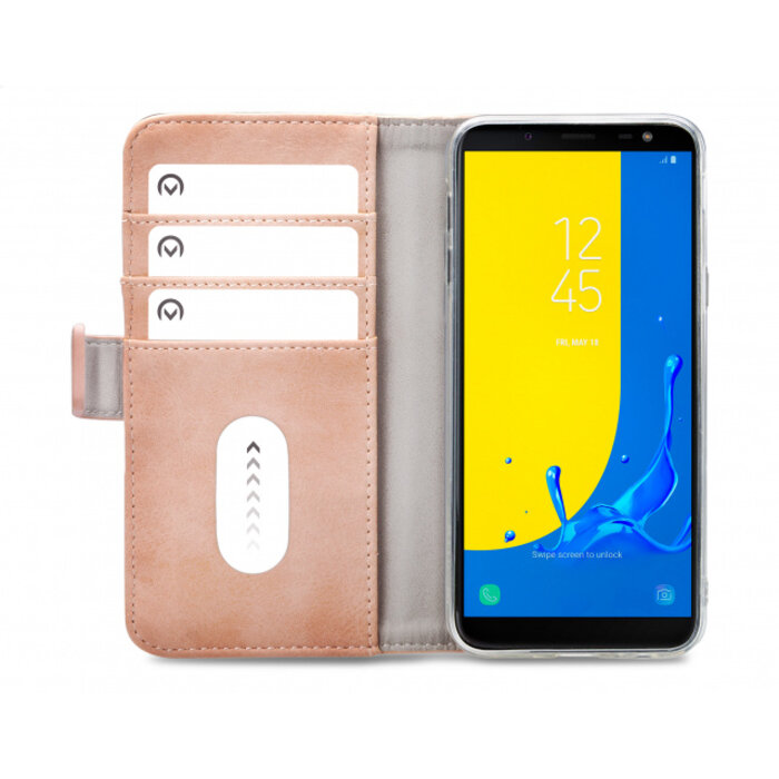 Mobilize Mobilize Elite Gelly Wallet Book Case Samsung Galaxy J6 2018 Soft Pink