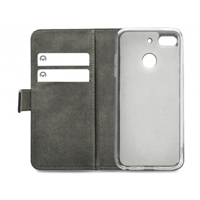 Mobilize Mobilize Classic Gelly Wallet Book Case General Mobile GM8 Go Black