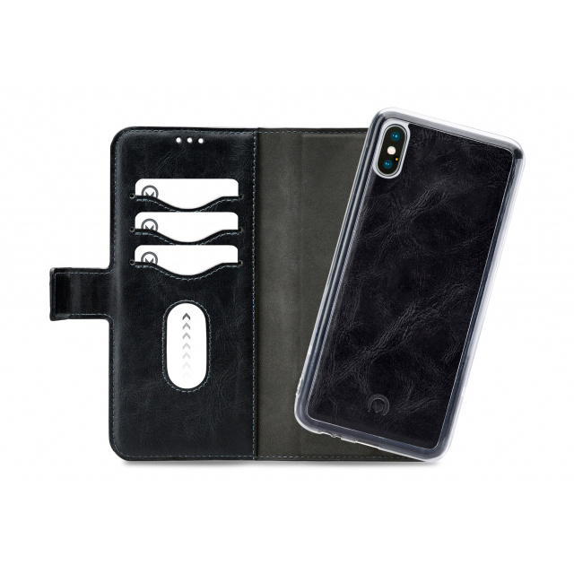 Mobilize Mobilize 2in1 Gelly Wallet Case Apple iPhone Xs Max - Zwart, foto 4 van 6