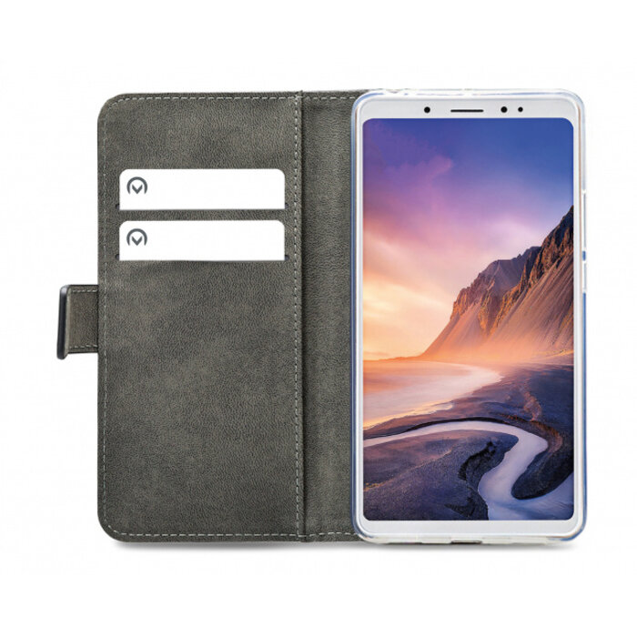Mobilize Mobilize Classic Gelly Wallet Book Case Xiaomi Mi Max 3 Black