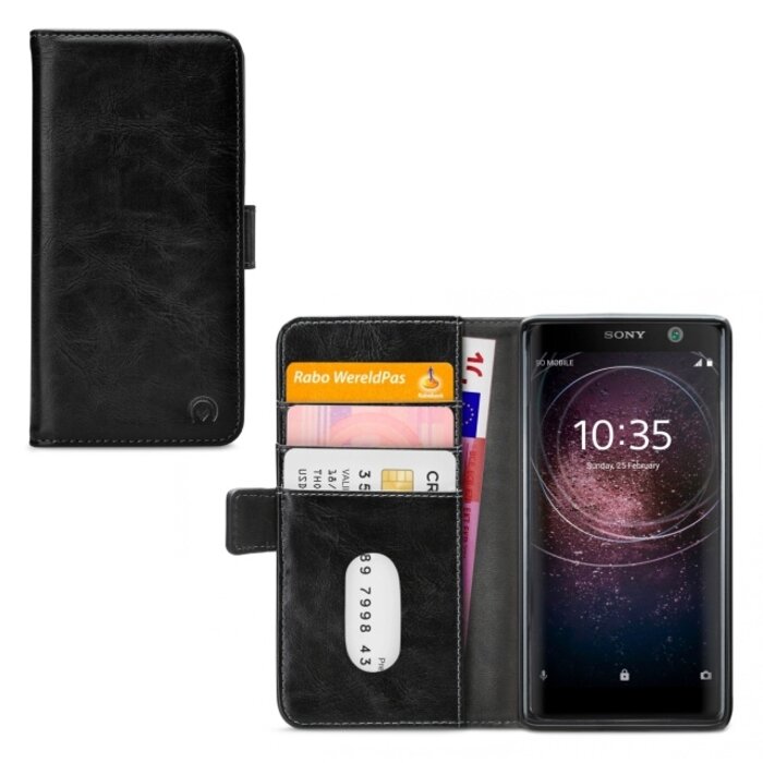 Mobilize Mobilize Elite Gelly Wallet Book Case Sony Xperia XA2 Plus Black