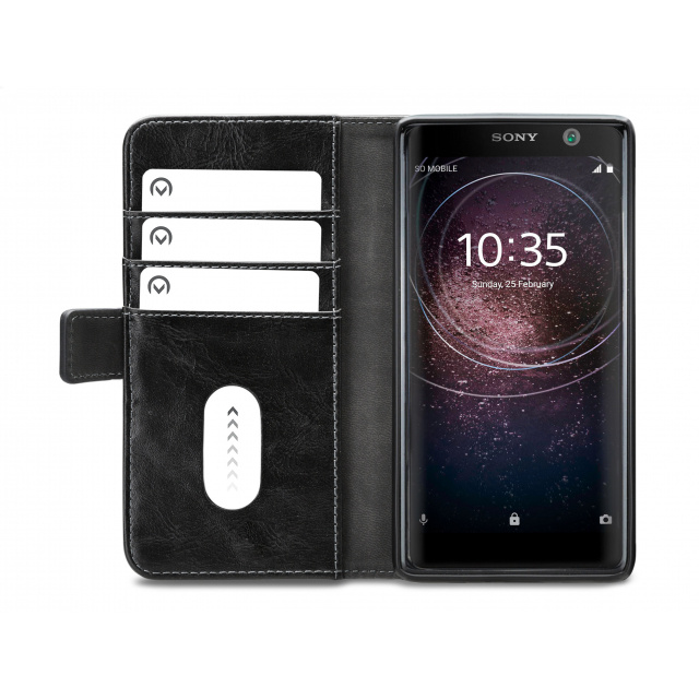 Mobilize Mobilize Elite Gelly Wallet Book Case voor Sony Xperia XA2 Plus - Zwart