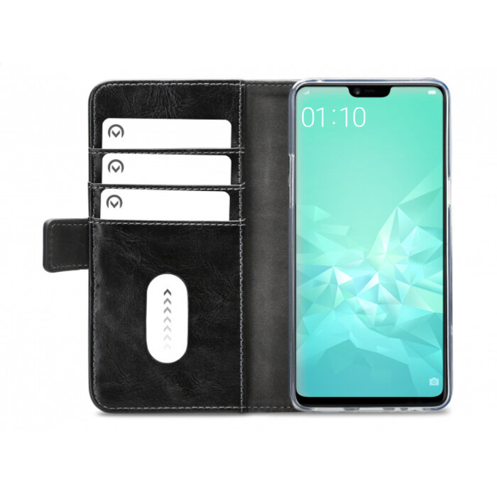 Mobilize Mobilize Elite Gelly Wallet Book Case OPPO A3 Black