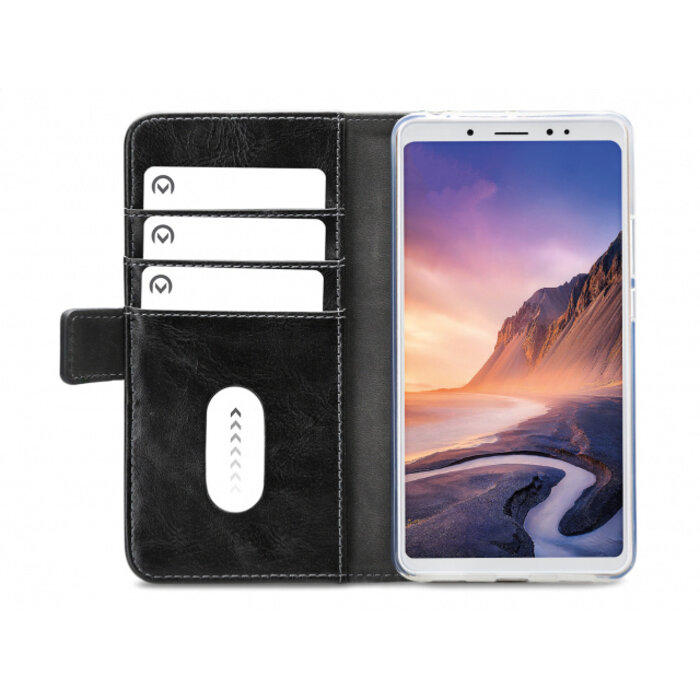 Mobilize Mobilize Elite Gelly Wallet Book Case Xiaomi Mi Max 3 Black
