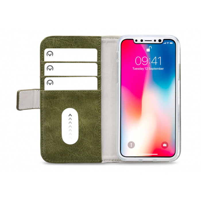 Mobilize Mobilize Elite Gelly Wallet Book Case Apple iPhone Xs Max Green