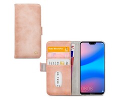 Mobilize Mobilize Elite Gelly Wallet Book Case Huawei P20 Lite Soft Pink