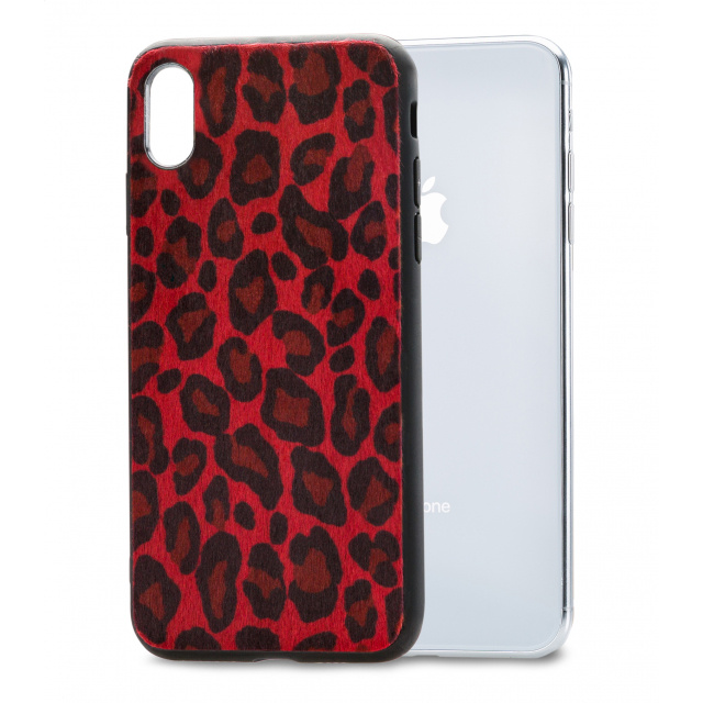Mobilize Mobilize Gelly Case voor Apple iPhone X / Xs - Red Leopard