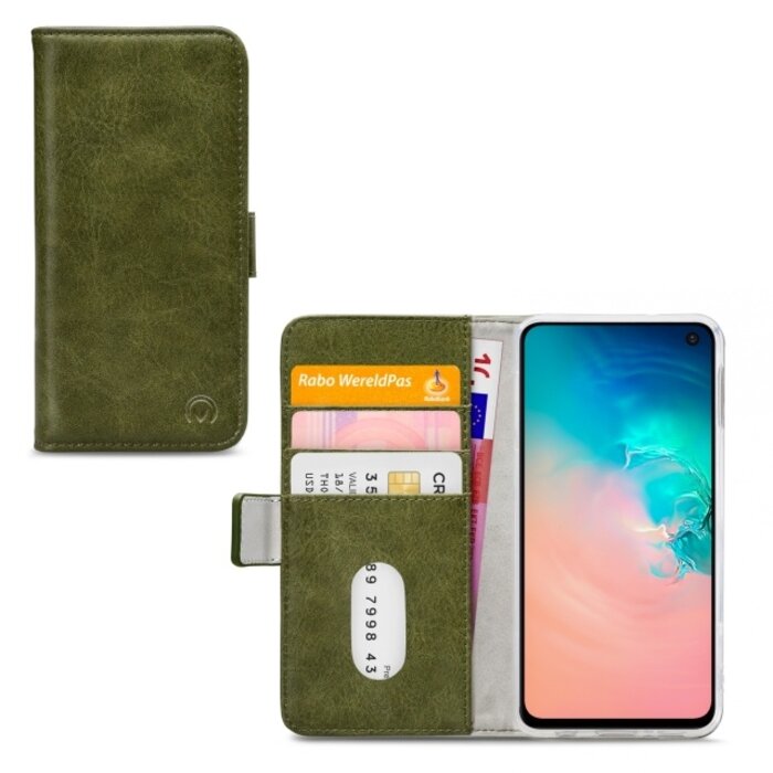 Mobilize Mobilize Elite Gelly Wallet Book Case Samsung Galaxy S10e Green