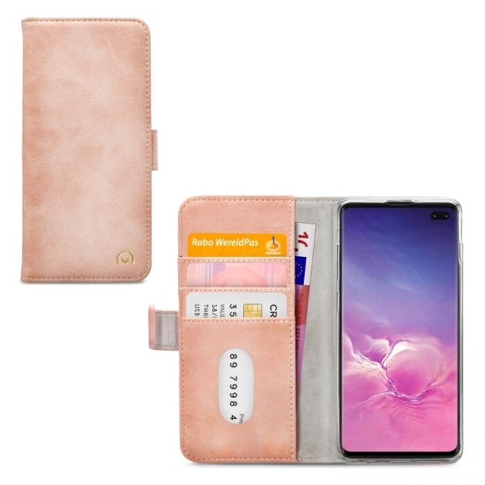 Mobilize Mobilize Elite Gelly Wallet Book Case Samsung Galaxy S10+ Soft Pink