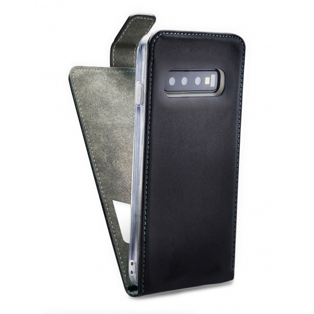 Mobilize Mobilize Classic Gelly Flip Case voor Samsung Galaxy S10 - Zwart