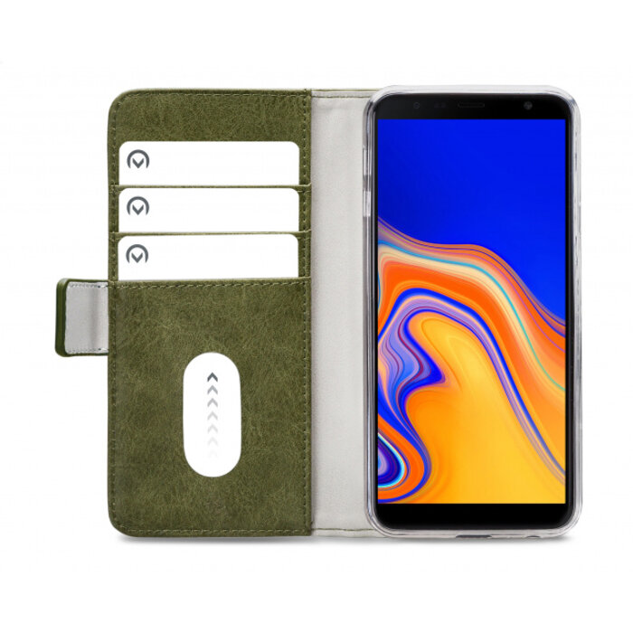 Mobilize Mobilize Elite Gelly Wallet Book Case Samsung Galaxy J4+ Green
