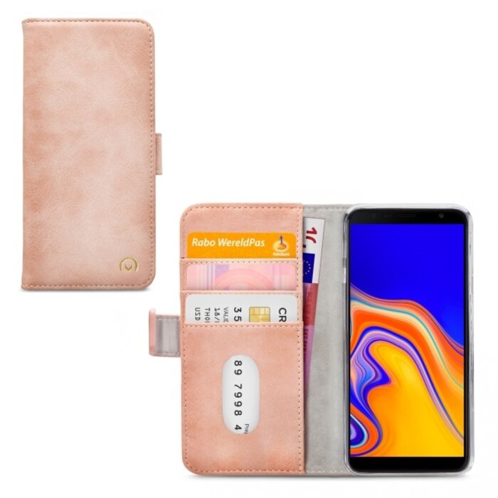Mobilize Mobilize Elite Gelly Wallet Book Case Samsung Galaxy J4+ Soft Pink