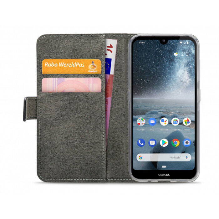 Mobilize Mobilize Classic Gelly Wallet Book Case Nokia 4.2 Black