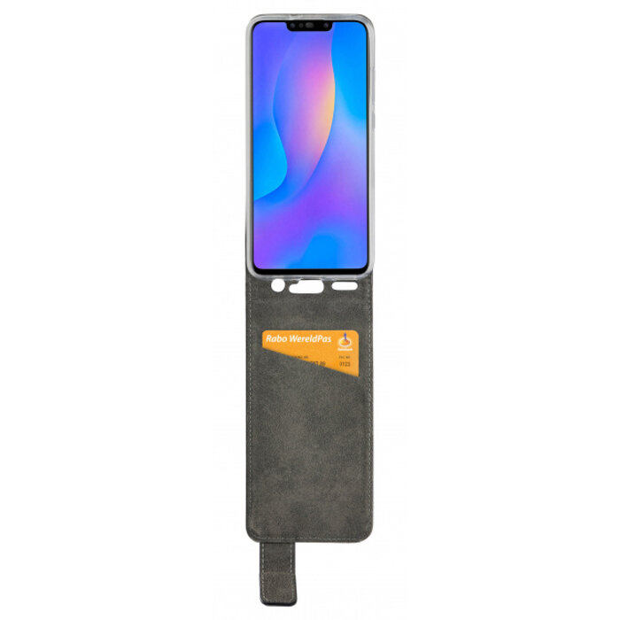 Mobilize Mobilize Classic Gelly Flip Case Huawei P Smart+ 2019 Black