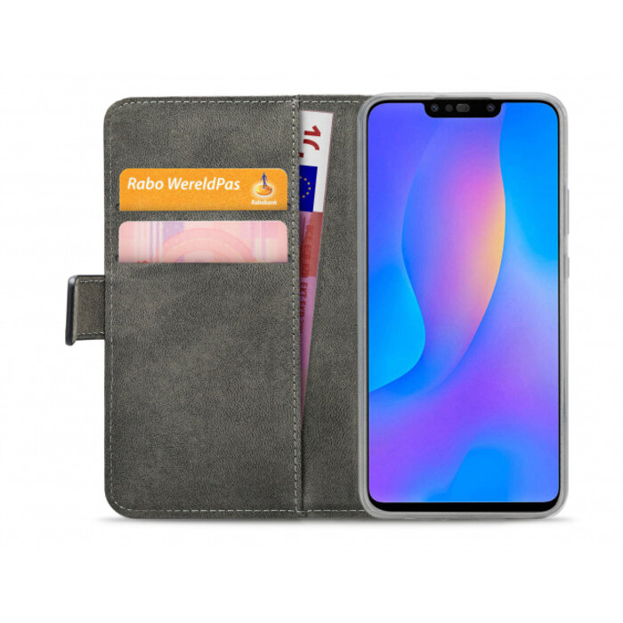 Mobilize Mobilize Elite Gelly Wallet Book Case Huawei P Smart+ 2019 Black