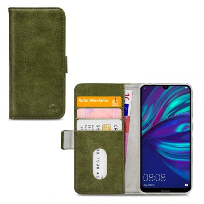 Mobilize Mobilize Elite Gelly Wallet Book Case Huawei Y7 2019 Green