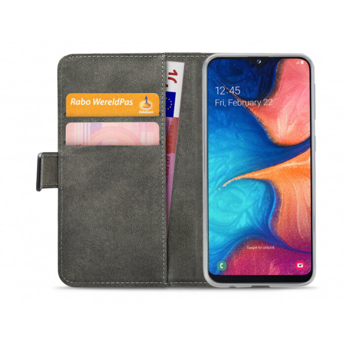 Mobilize Mobilize Classic Gelly Wallet Book Case Samsung Galaxy A20e Black