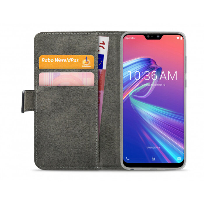 Mobilize Mobilize Classic Gelly Wallet Book Case ASUS Zenfone Max Pro (M2) ZB631KL Black