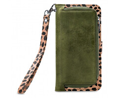 Mobilize Mobilize 2in1 Gelly Zipper Case Apple iPhone 11 Pro Olive/Leopard
