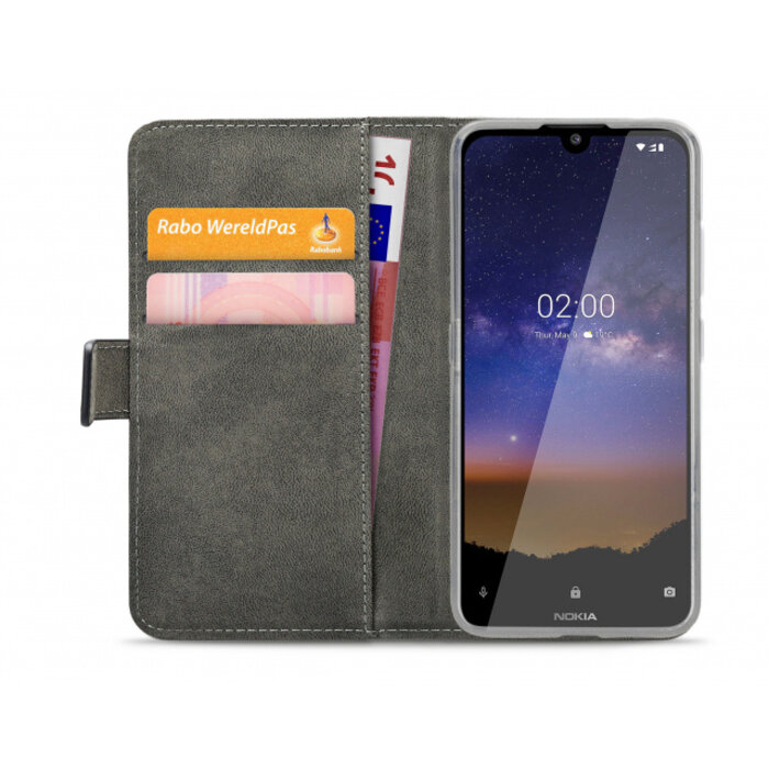Mobilize Mobilize Classic Gelly Wallet Book Case Nokia 2.2 Black