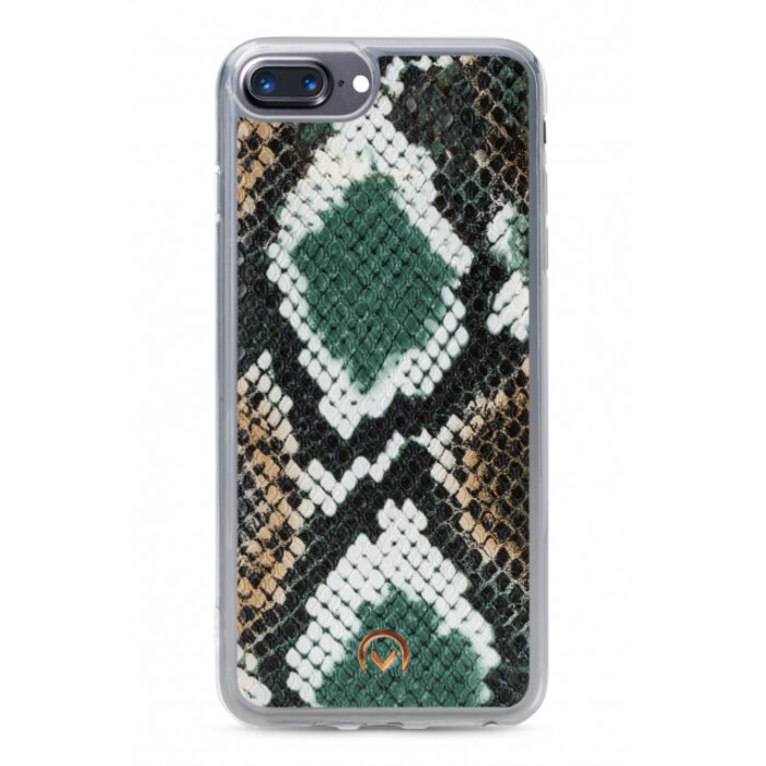 Mobilize Mobilize 2in1 Gelly Velvet Clutch for Apple iPhone 6 Plus/6S Plus/7 Plus/8 Plus Green Snake