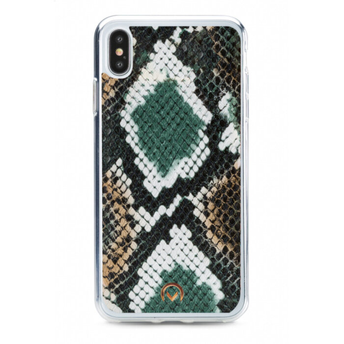Mobilize Mobilize 2in1 Gelly Velvet Clutch for Apple iPhone X/Xs Green Snake