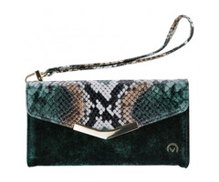 Mobilize Mobilize 2in1 Gelly Velvet Clutch for Samsung Galaxy S9 Green Snake