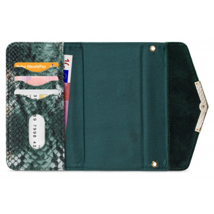 Mobilize Mobilize 2in1 Gelly Velvet Clutch for Samsung Galaxy S9 Green Snake
