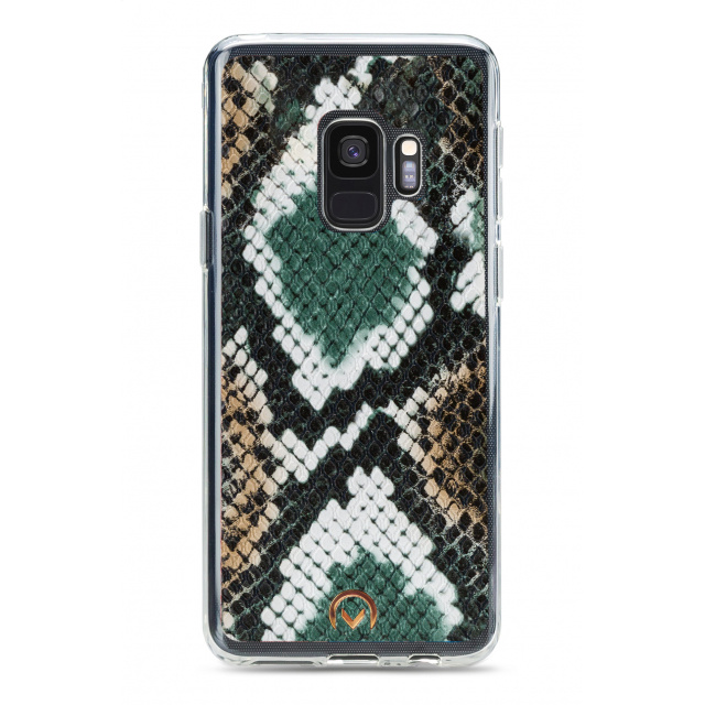 Mobilize Mobilize 2in1 Gelly Velvet Clutch voor Samsung Galaxy S9 - Green Snake, foto 6 van 6