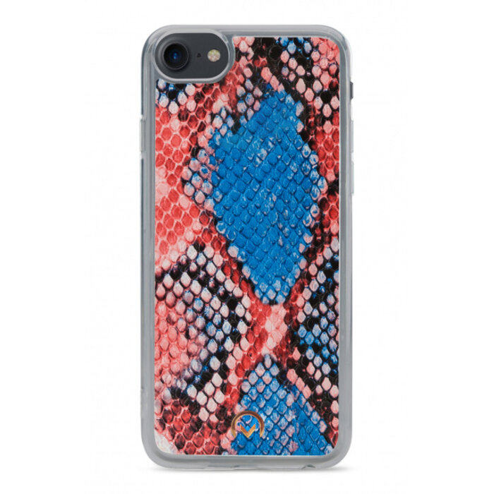 Mobilize Mobilize 2in1 Gelly Velvet Clutch for Apple iPhone 6/6S/7/8/SE (2020/2022) Coral Snake