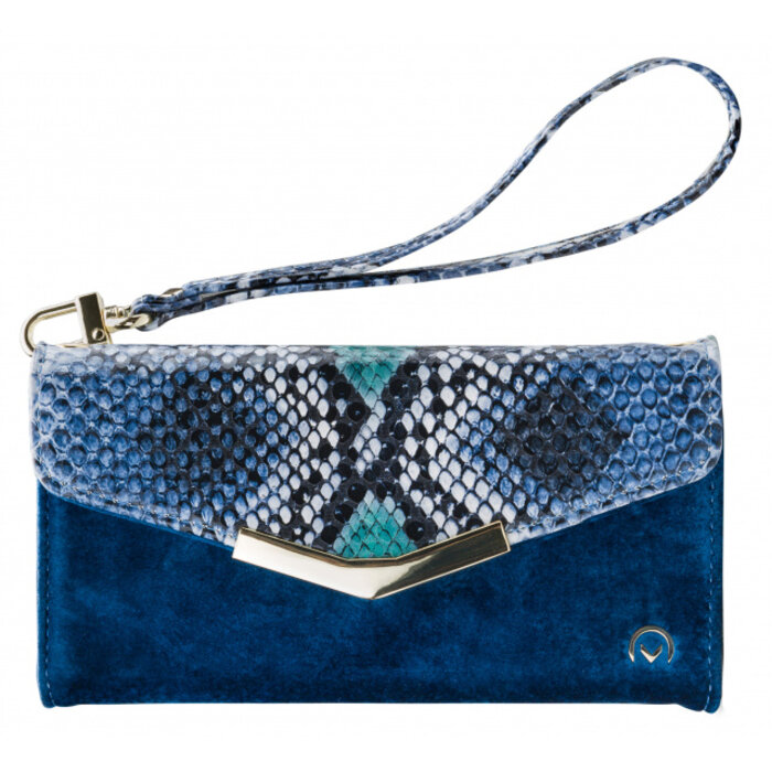 Mobilize Mobilize 2in1 Gelly Velvet Clutch for Apple iPhone 6 Plus/6S Plus/7 Plus/8 Plus Royal Blue Snake